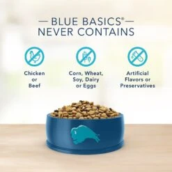 Blue Buffalo Basics Skin & Stomach Care Grain-Free Formula Lamb & Potato Recipe Large Breed Adult Dry Dog Food -Snuggle Paws 75677 PT6. AC SS1800 V1646267787