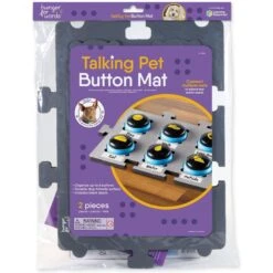 Hunger For Words Talking Pet Button Mat Dog Toy & Hunger For Words Talking Pet Starter Set Dog Toy -Snuggle Paws 757726 PT5. AC SS1800 V1674051109