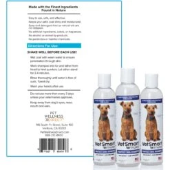 VetSmart Formulas Protect Dog Shampoo, 8-oz Bottle, 3 Count -Snuggle Paws 757886 PT5. AC SS1800 V1674167197