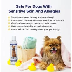 VetSmart Formulas Protect Dog Shampoo, 8-oz Bottle, 3 Count -Snuggle Paws 757886 PT6. AC SS1800 V1674168261