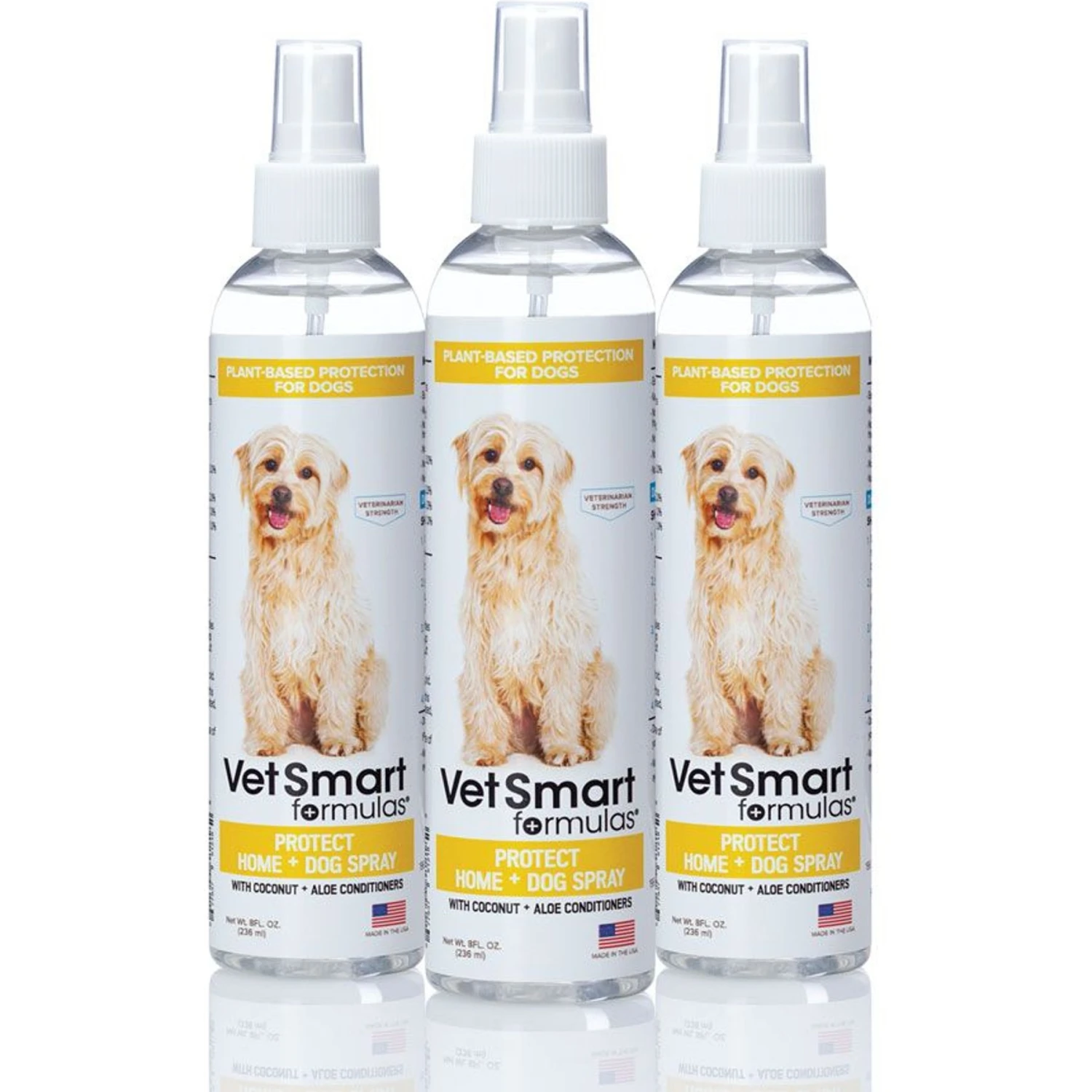 VetSmart Formulas Protect Home & Dog Spray, 8-oz Bottle, 3 Count 3 VetSmart Formulas Protect Home & Dog Spray, 8-oz Bottle, 3 Count