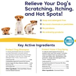 VetSmart Formulas Protect Dog Shampoo & Home + Dog Spray, 8-oz Bottle, 2 Count 13 VetSmart Formulas Protect Dog Shampoo & Home + Dog Spray, 8-oz Bottle, 2 Count -Snuggle Paws 757966 PT4. AC SS1800 V1674168260