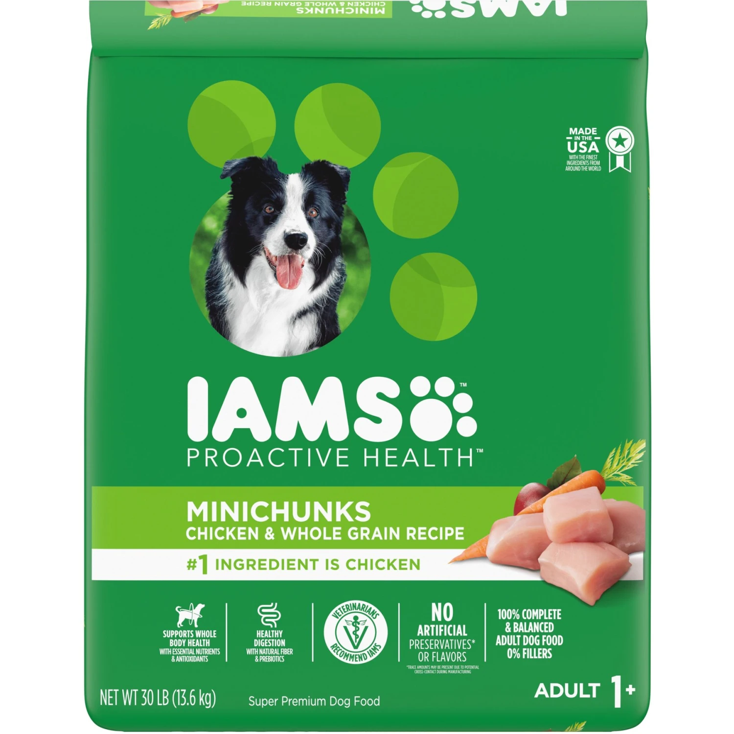 Iams Proactive Health MiniChunks Small Kibble Adult Chicken & Whole Grain Dry Dog Food & Iams Proactive Health Healthy Weight Management Low Fat Formula With Real Chicken Adult Dry Dog Food 4 Iams Proactive Health MiniChunks Small Kibble Adult Chicken & Whole Grain Dry Dog Food & Iams Proactive Health Healthy Weight Management Low Fat Formula With Real Chicken Adult Dry Dog Food - Image 2