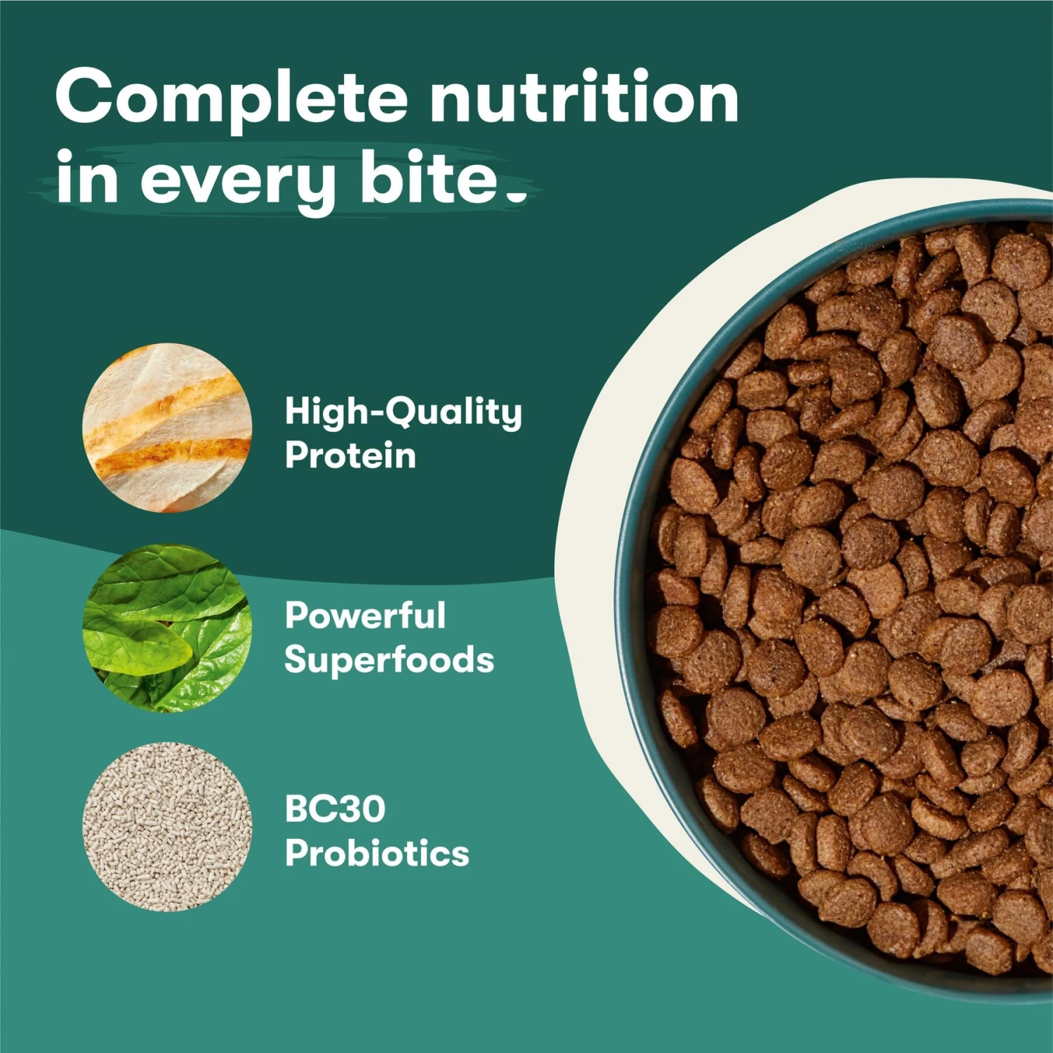 Jinx Jr Whole Grain Chicken Recipe Natural Dry Puppy Food, 4-lb Bag 7 Jinx Jr Whole Grain Chicken Recipe Natural Dry Puppy Food, 4-lb Bag - Image 5