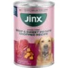 Jinx Beef & Sweet Potato Chopped Recipe Grain-Free Wet Dog Food, 13-oz Can, Case Of 12 2 Jinx Beef & Sweet Potato Chopped Recipe Grain-Free Wet Dog Food, 13-oz Can, Case Of 12 -Snuggle Paws 765630 MAIN. AC SS1800 V1675201468