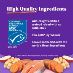 Halo Holistic Complete Digestive Health Wild-Caught Salmon & Whitefish Recipe Small Breed Dry Dog Food -Snuggle Paws 77071 PT4. AC SS1800 V1669906952