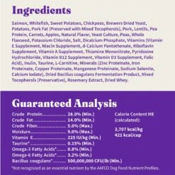 Halo Holistic Complete Digestive Health Wild-Caught Salmon & Whitefish Recipe Small Breed Dry Dog Food -Snuggle Paws 77071 PT8. AC SS1800 V1669909345