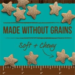 Merrick Power Bites Turducken Recipe Grain-Free Soft & Chewy Dog Treats 13 Merrick Power Bites Turducken Recipe Grain-Free Soft & Chewy Dog Treats -Snuggle Paws 77102 PT2. AC SS1800 V1644902788