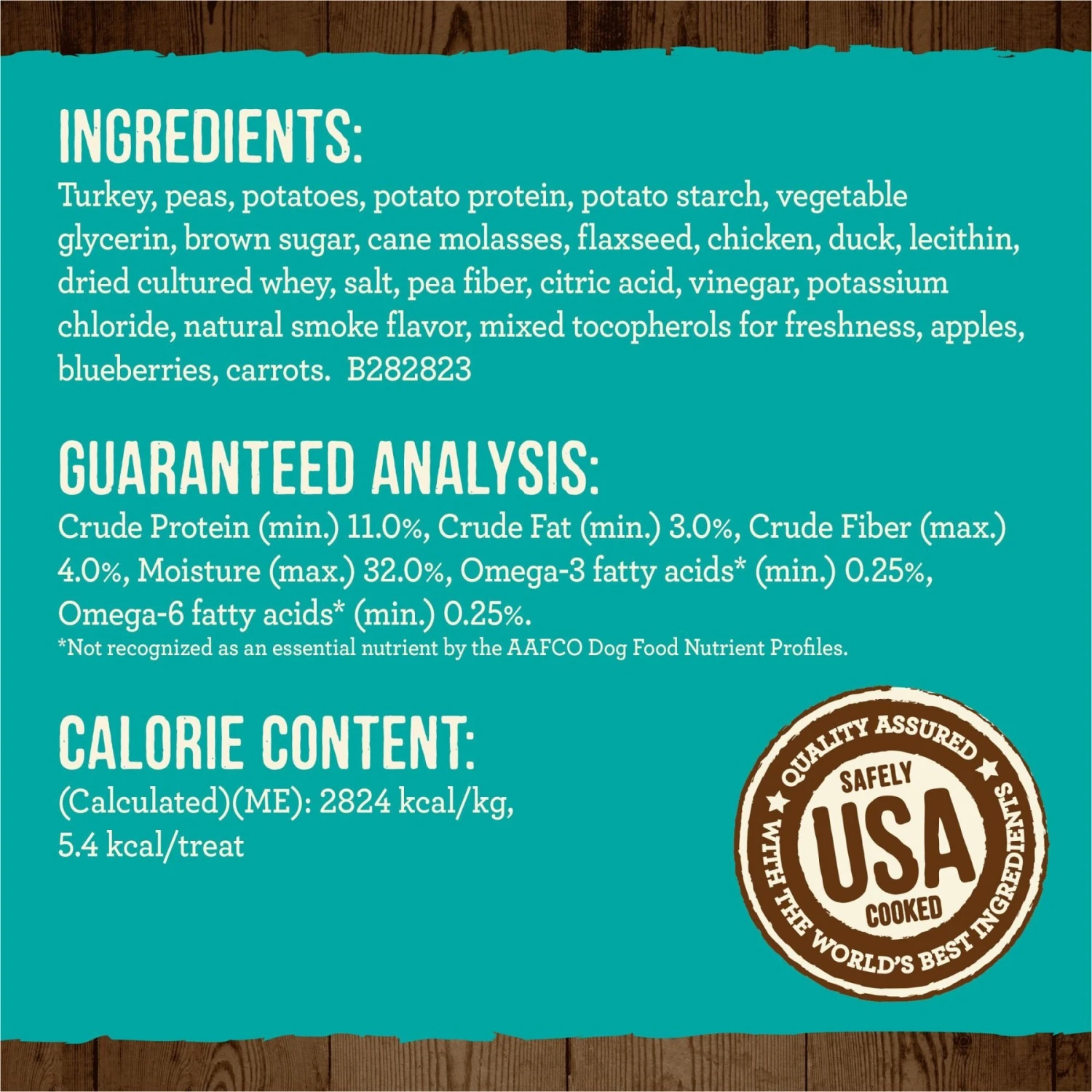 Merrick Power Bites Turducken Recipe Grain-Free Soft & Chewy Dog Treats 8 Merrick Power Bites Turducken Recipe Grain-Free Soft & Chewy Dog Treats - Image 6