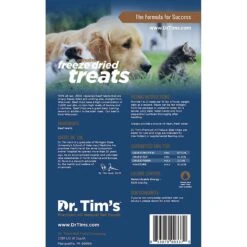 Dr. Tim's Natural Beef Chips Genuine Freeze-Dried Dog & Cat Treats 8 Dr. Tim's Natural Beef Chips Genuine Freeze-Dried Dog & Cat Treats -Snuggle Paws 77181 PT5. AC SS1800 V1522089545