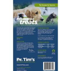 Dr. Tim's Natural Beef Liver Genuine Freeze-Dried Dog & Cat Treats -Snuggle Paws 77184 PT5. AC SS1800 V1522089562