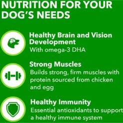Iams Proactive Health Puppy High Protein DHA Formula With Real Chicken Dry Dog Food -Snuggle Paws 77199 PT4. AC SS1800 V1667864893