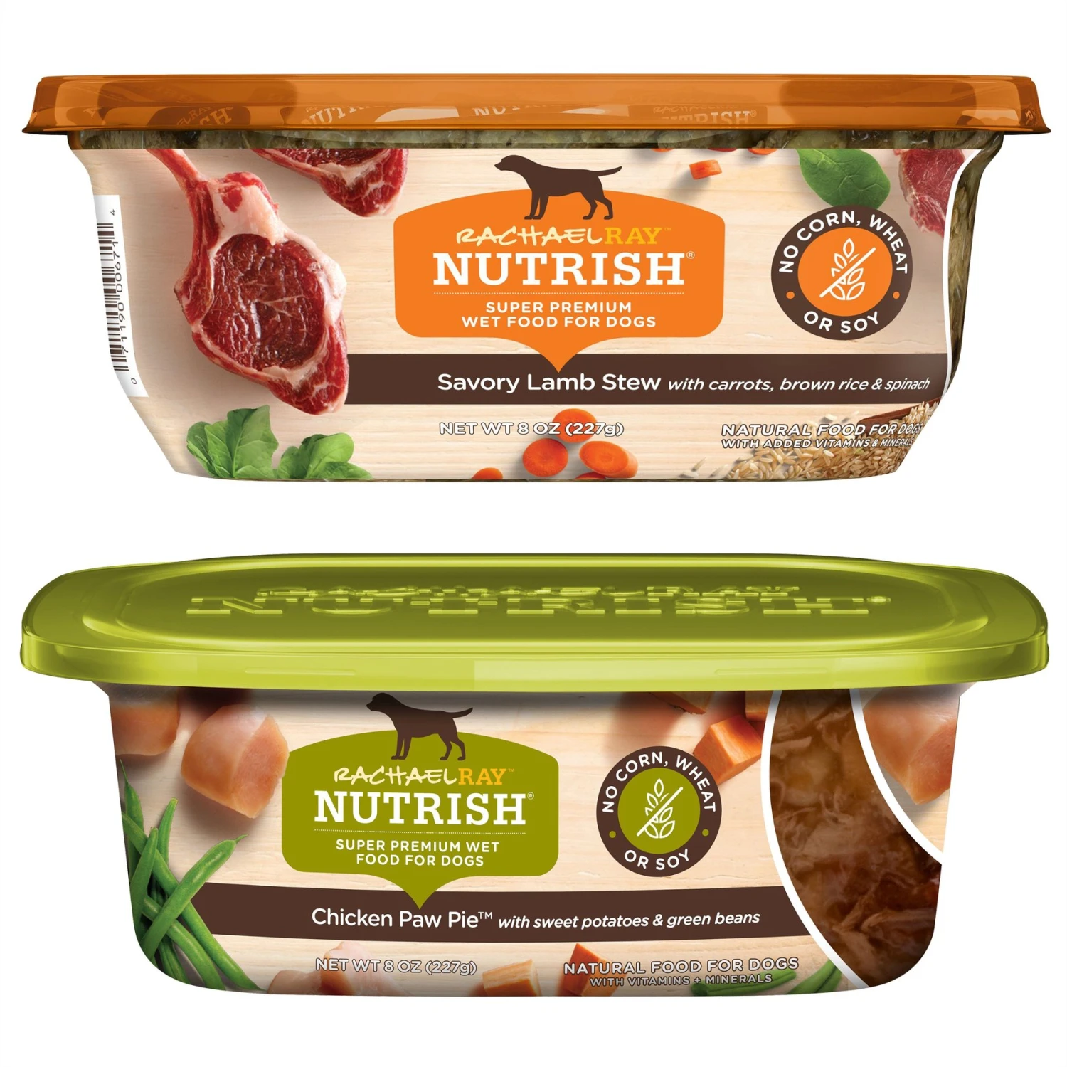 Rachael Ray Nutrish Natural Savory Lamb Stew Natural Wet Dog Food & Rachael Ray Nutrish Natural Chicken Paw Pie Natural Wet Dog Food 3 Rachael Ray Nutrish Natural Savory Lamb Stew Natural Wet Dog Food & Rachael Ray Nutrish Natural Chicken Paw Pie Natural Wet Dog Food