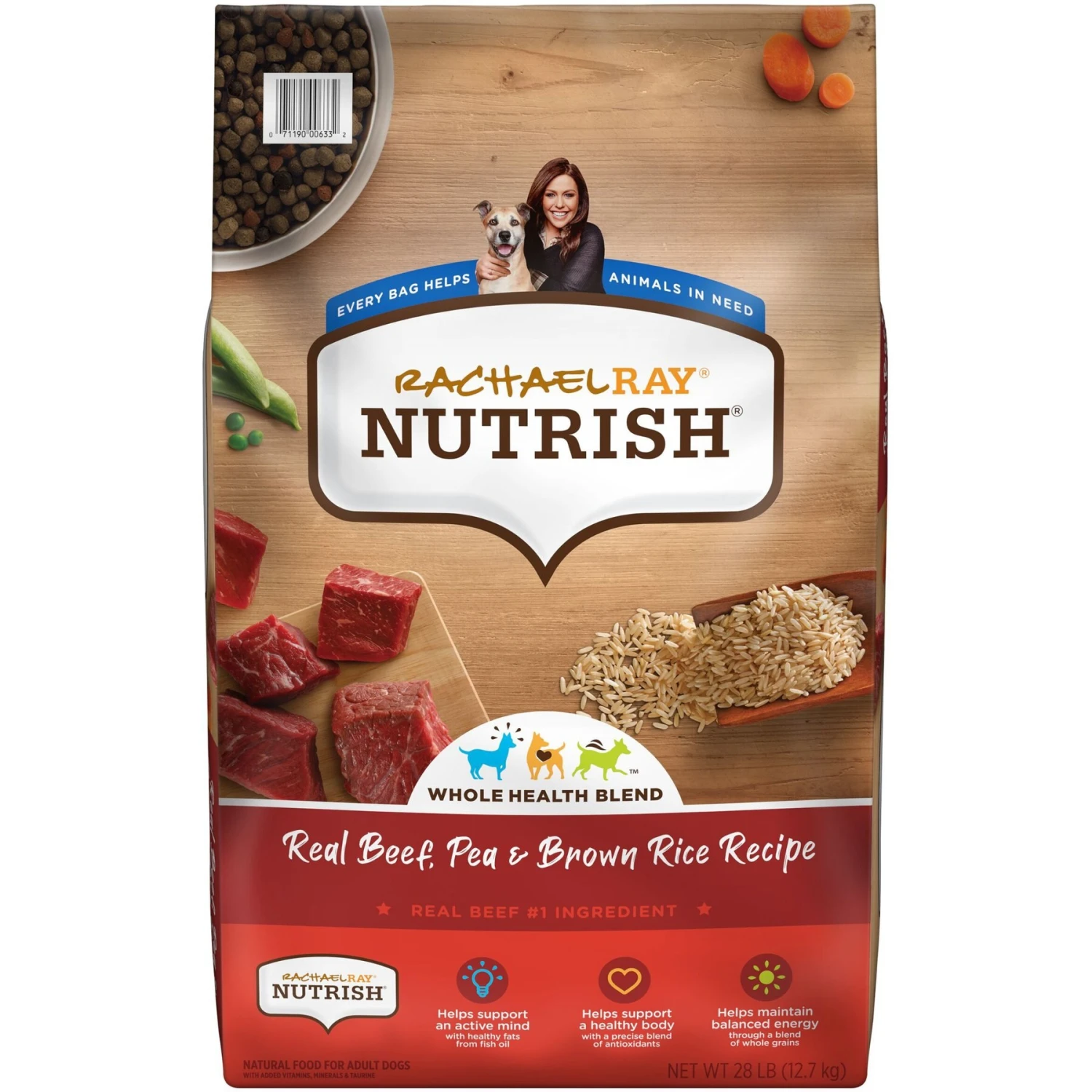 Rachael Ray Nutrish Real Beef, Pea, & Brown Rice Recipe Dry Dog Food & Rachael Ray Nutrish Natural Variety Pack Wet Dog Food 4 Rachael Ray Nutrish Real Beef, Pea, & Brown Rice Recipe Dry Dog Food & Rachael Ray Nutrish Natural Variety Pack Wet Dog Food - Image 2
