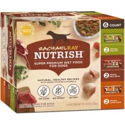Rachael Ray Nutrish Real Beef, Pea, & Brown Rice Recipe Dry Dog Food & Rachael Ray Nutrish Natural Variety Pack Wet Dog Food 16 Rachael Ray Nutrish Real Beef, Pea, & Brown Rice Recipe Dry Dog Food & Rachael Ray Nutrish Natural Variety Pack Wet Dog Food -Snuggle Paws 772694 PT5. AC SS1800 V1676565140