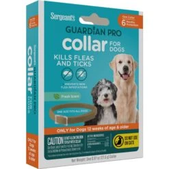 Sergeant's Guardian Pro Flea & Tick Dog Collar -Snuggle Paws 775134 PT2. AC SS1800 V1678905677