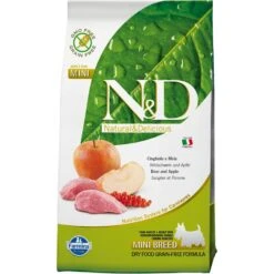 Farmina Natural & Delicious Wild Boar Grain-Free Mini Breed Formula Dry Dog Food