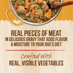 Merrick Kitchen Comforts Real Meat & Brown Rice With Grains Variety Pack Wet Dog Food, 12.7-oz Can, Case Of 12 -Snuggle Paws 781950 PT2. AC SS1800 V1683814377