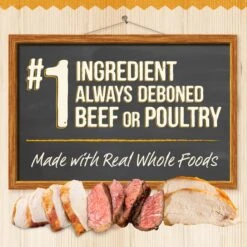 Merrick Kitchen Comforts Real Meat & Brown Rice With Grains Variety Pack Wet Dog Food, 12.7-oz Can, Case Of 12 -Snuggle Paws 781950 PT4. AC SS1800 V1683817360