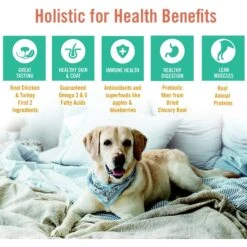 Chicken Soup For The Soul Chicken, Turkey, & Brown Rice Recipe Dry Dog Food & Chicken Soup For The Soul Savory Snacks Beef Dog Treat -Snuggle Paws 782046 PT4. AC SS1800 V1677095389