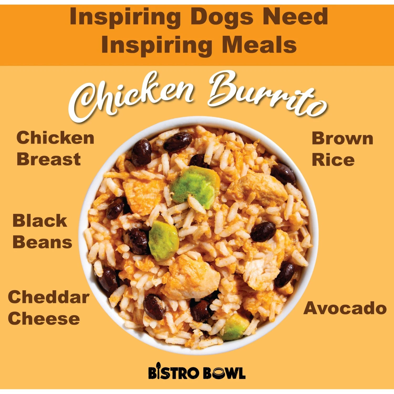 Whole Life Bistro Bowls Chicken Burrito Flavored Dog Food Topper, 16-oz Bag 5 Whole Life Bistro Bowls Chicken Burrito Flavored Dog Food Topper, 16-oz Bag - Image 3