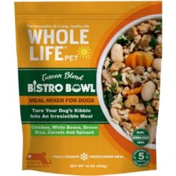 Whole Life Bistro Bowls Tuscan Flavored Dog Food Topper, 16-oz Bag