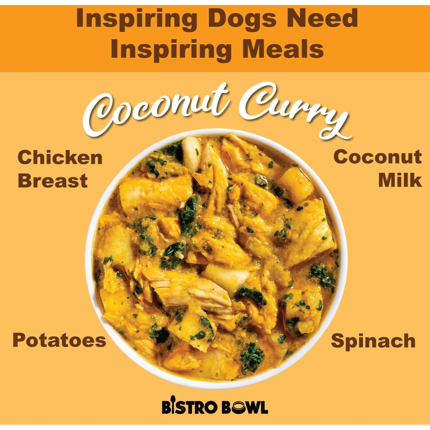 Whole Life Bistro Bowls Coconut Curry Flavored Dog Food Topper, 16-oz Bag 5 Whole Life Bistro Bowls Coconut Curry Flavored Dog Food Topper, 16-oz Bag - Image 3