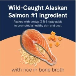 CANIDAE PURE 2-in-1 Goodness Pate Recipe Real Salmon & Sweet Potatoes In Bone Broth Wet Dog Food, 11.5-oz Box, Case Of 6 12 CANIDAE PURE 2-in-1 Goodness Pate Recipe Real Salmon & Sweet Potatoes In Bone Broth Wet Dog Food, 11.5-oz Box, Case Of 6 -Snuggle Paws 787110 PT2. AC SS1800 V1678722431