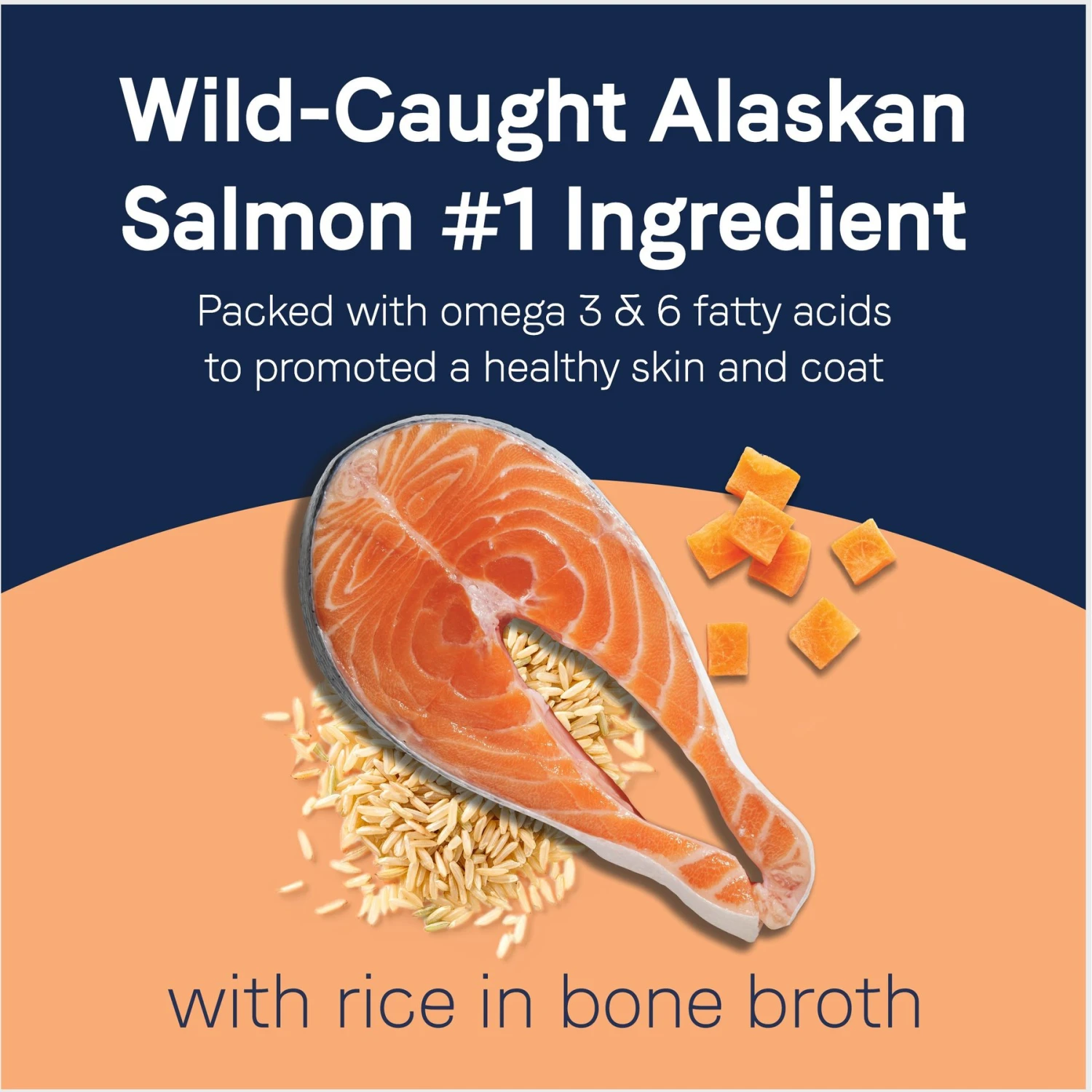 CANIDAE PURE 2-in-1 Goodness Pate Recipe Real Salmon & Sweet Potatoes In Bone Broth Wet Dog Food, 11.5-oz Box, Case Of 6 5 CANIDAE PURE 2-in-1 Goodness Pate Recipe Real Salmon & Sweet Potatoes In Bone Broth Wet Dog Food, 11.5-oz Box, Case Of 6 - Image 3