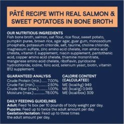 CANIDAE PURE 2-in-1 Goodness Pate Recipe Real Salmon & Sweet Potatoes In Bone Broth Wet Dog Food, 11.5-oz Box, Case Of 6 15 CANIDAE PURE 2-in-1 Goodness Pate Recipe Real Salmon & Sweet Potatoes In Bone Broth Wet Dog Food, 11.5-oz Box, Case Of 6 -Snuggle Paws 787110 PT5. AC SS1800 V1678722678