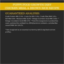 Blackwood Chicken Meal & Rice Recipe Puppy Growth Diet Dry Dog Food -Snuggle Paws 79176 PT3. AC SS1800 V1632338185