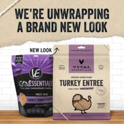 Vital Essentials Turkey Mini Patties Entree Freeze-Dried Raw Dog Food -Snuggle Paws 793750 PT2. AC SS1800 V1680183663