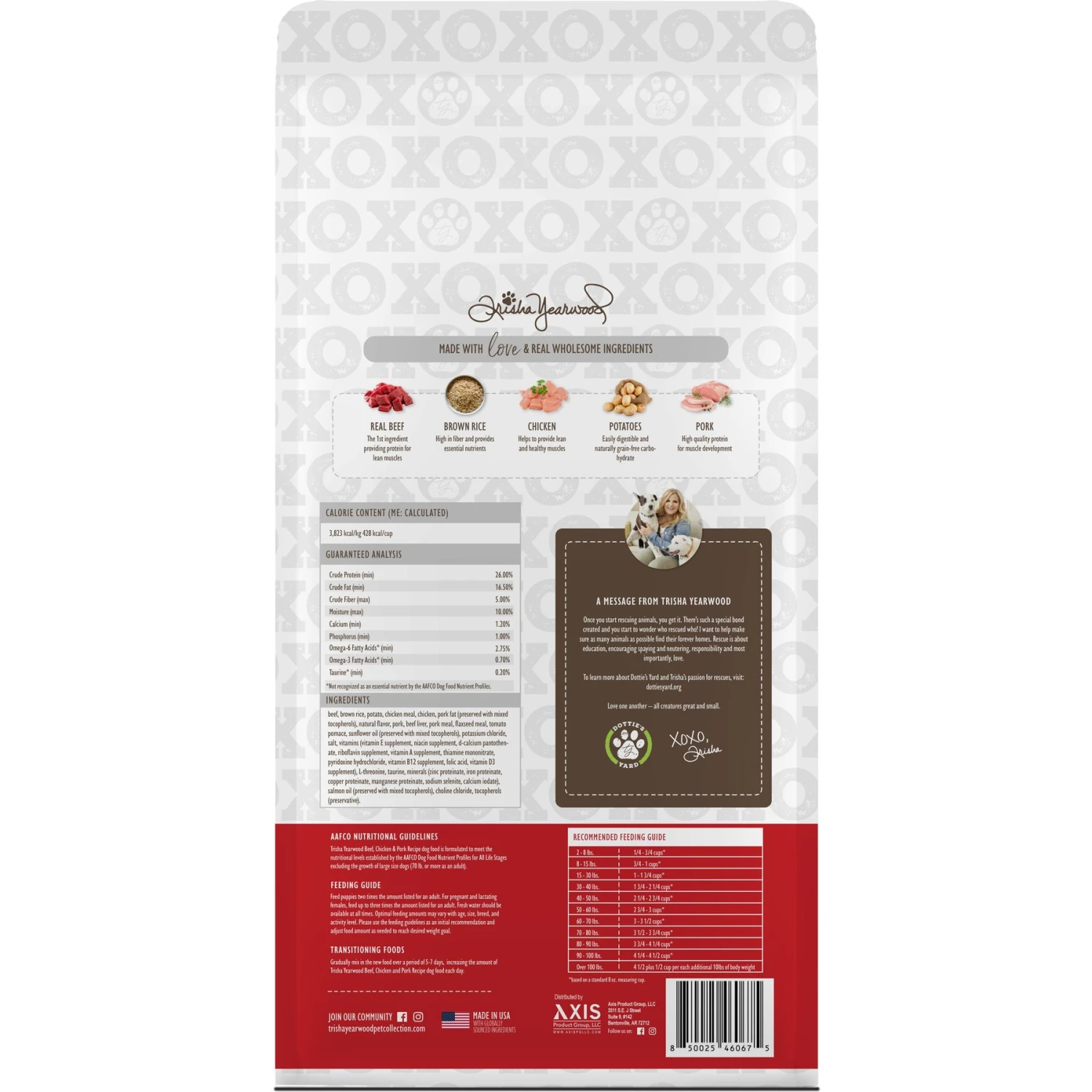 Trisha Yearwood Pet Collection Beef, Chicken & Pork Complete & Balanced Dry Dog Food, 5-lb Bag 4 Trisha Yearwood Pet Collection Beef, Chicken & Pork Complete & Balanced Dry Dog Food, 5-lb Bag - Image 2