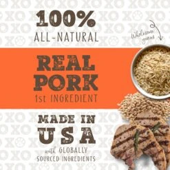 Trisha Yearwood Pet Collection Pork & Rice Complete & Balanced Dry Dog Food, 5-lb Bag -Snuggle Paws 794558 PT4. AC SS1800 V1680183072