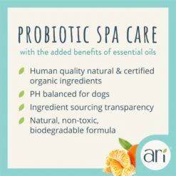 Health Extension ARI Probiotic Green Tea & Mandarin Dog Deodorizer Spray, 8-oz Bottle -Snuggle Paws 796022 PT5. AC SS1800 V1695235120