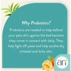 Health Extension ARI Probiotic Green Tea & Mandarin Dog Deodorizer Spray, 8-oz Bottle -Snuggle Paws 796022 PT6. AC SS1800 V1695235066