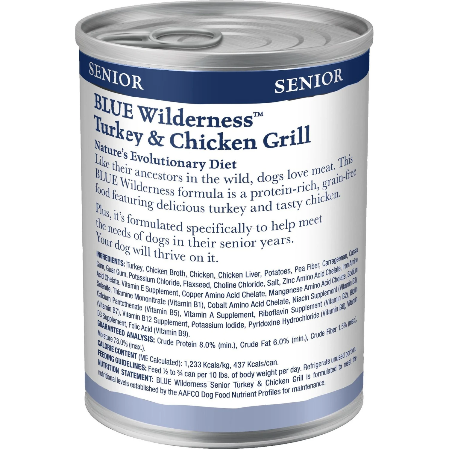 Blue Buffalo Wilderness Senior High Protein Natural Chicken & Wholesome Grains Dry Dog Food & Blue Buffalo Wilderness Turkey & Chicken Grill Grain-Free Senior Canned Dog Food 9 Blue Buffalo Wilderness Senior High Protein Natural Chicken & Wholesome Grains Dry Dog Food & Blue Buffalo Wilderness Turkey & Chicken Grill Grain-Free Senior Canned Dog Food - Image 7