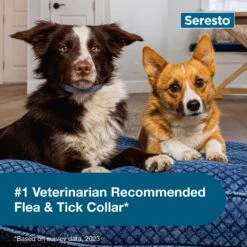 SecureAway Dog Flea Collar Protector & Seresto Flea & Tick Collar For Dogs, Up To 18 Lbs -Snuggle Paws 796790 PT7. AC SS1800 V1678294394