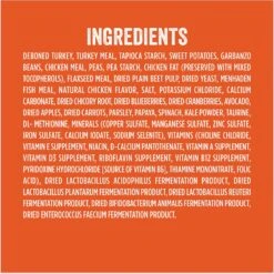 Evolve Deboned Grain-Free Turkey & Sweet Potato Recipe Dry Dog Food -Snuggle Paws 79882 PT5. AC SS1800 V1608687734