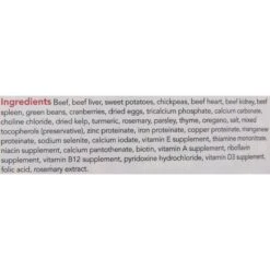 Bravo! Homestyle Complete Beef Dinner Grain-Free Freeze-Dried Dog Food -Snuggle Paws 80120 PT2. AC SS1800 V1455127210