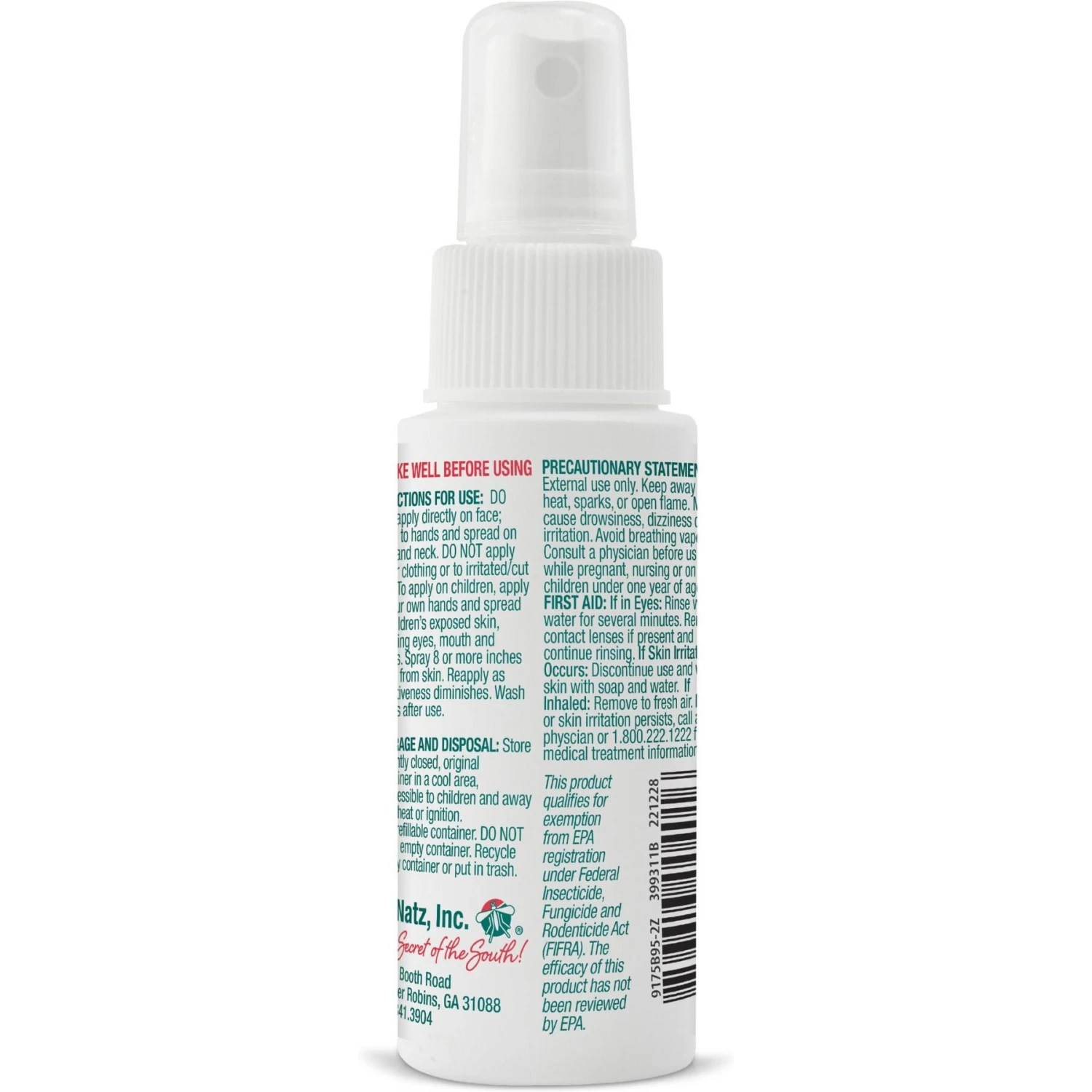 No Natz No Mosquitoz Dog Bug Repellant Spray 4 No Natz No Mosquitoz Dog Bug Repellant Spray - Image 2