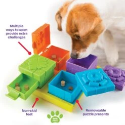 Brightkins Surprise Party! Puzzle Treat Dog Toy 13 Brightkins Surprise Party! Puzzle Treat Dog Toy -Snuggle Paws 805390 PT5. AC SS1800 V1682450420