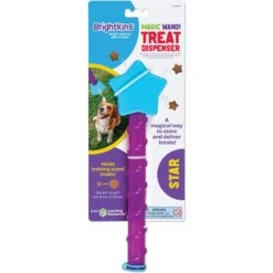 Brightkins Magic Wand! Star Treat Dispensing Dog Tpy -Snuggle Paws 805454 PT5. AC SS1800 V1682450557
