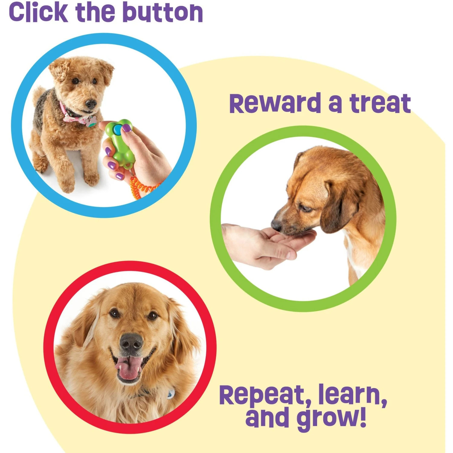 Brightkins Smarty Pooch Bone Dog Training Clicker 5 Brightkins Smarty Pooch Bone Dog Training Clicker - Image 3