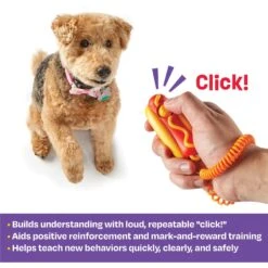 Brightkins Smarty Pooch Hot Dog Dog Training Clicker 9 Brightkins Smarty Pooch Hot Dog Dog Training Clicker -Snuggle Paws 805502 PT1. AC SS1800 V1679069410