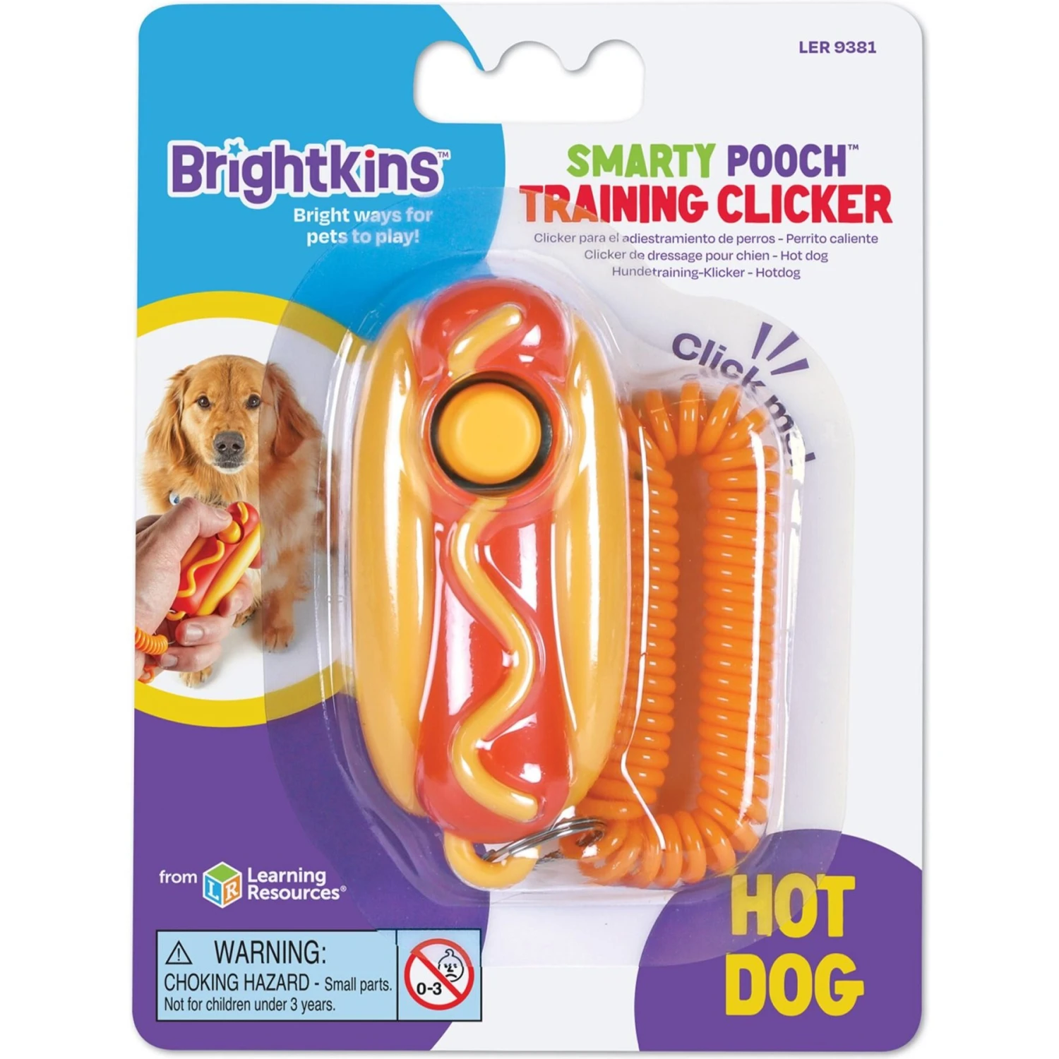 Brightkins Smarty Pooch Hot Dog Dog Training Clicker 7 Brightkins Smarty Pooch Hot Dog Dog Training Clicker - Image 5