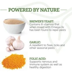 TevraPet Naturals Oral Flea & Tick Chew Supplement For Dogs & Cats, 120 Count -Snuggle Paws 812606 PT5. AC SS1800 V1683897537