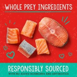 Stella & Chewy's Savory Salmon & Cod Meal Mixers Freeze-Dried Raw Dog Food Topper -Snuggle Paws 82087 PT5. AC SS1800 V1516035174