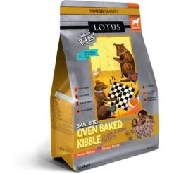 Lotus Oven-Baked Senior Small Bites Recipe Dry Dog Food -Snuggle Paws 82212 PT3. AC SS1800 V1582222190