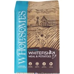 Wholesomes Grain-Free Beef Meal & Potatoes Formula Dry Dog Food, 35-lb Bag & Wholesomes Grain-Free Whitefish Meal & Potatoes Formula Dry Dog Food, 35-lb Bag -Snuggle Paws 822966 PT5. AC SS1800 V1680788357